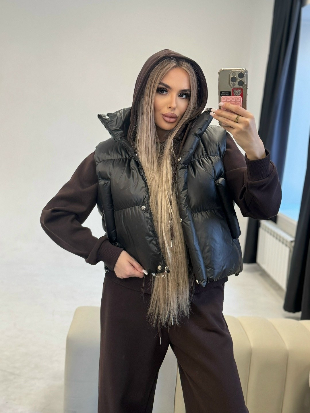 женская жилетка,женский жилет,жилет,куртка жилетка,жилет утепленный женский