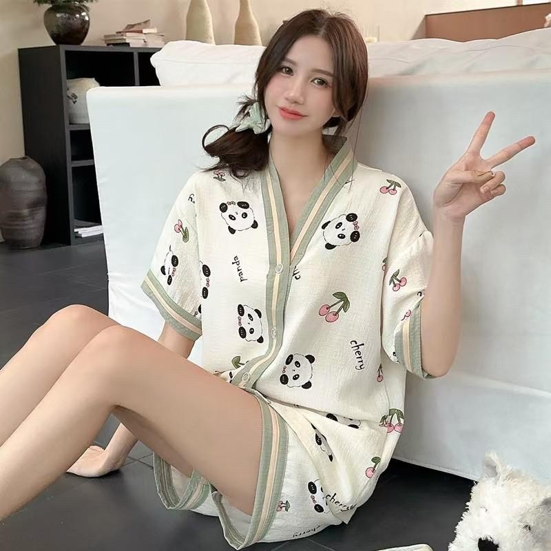 пижама женская,японская пижама кимоно,пижамный комплект с короткими рукавами,комплект пижама,пижама женская кимоно