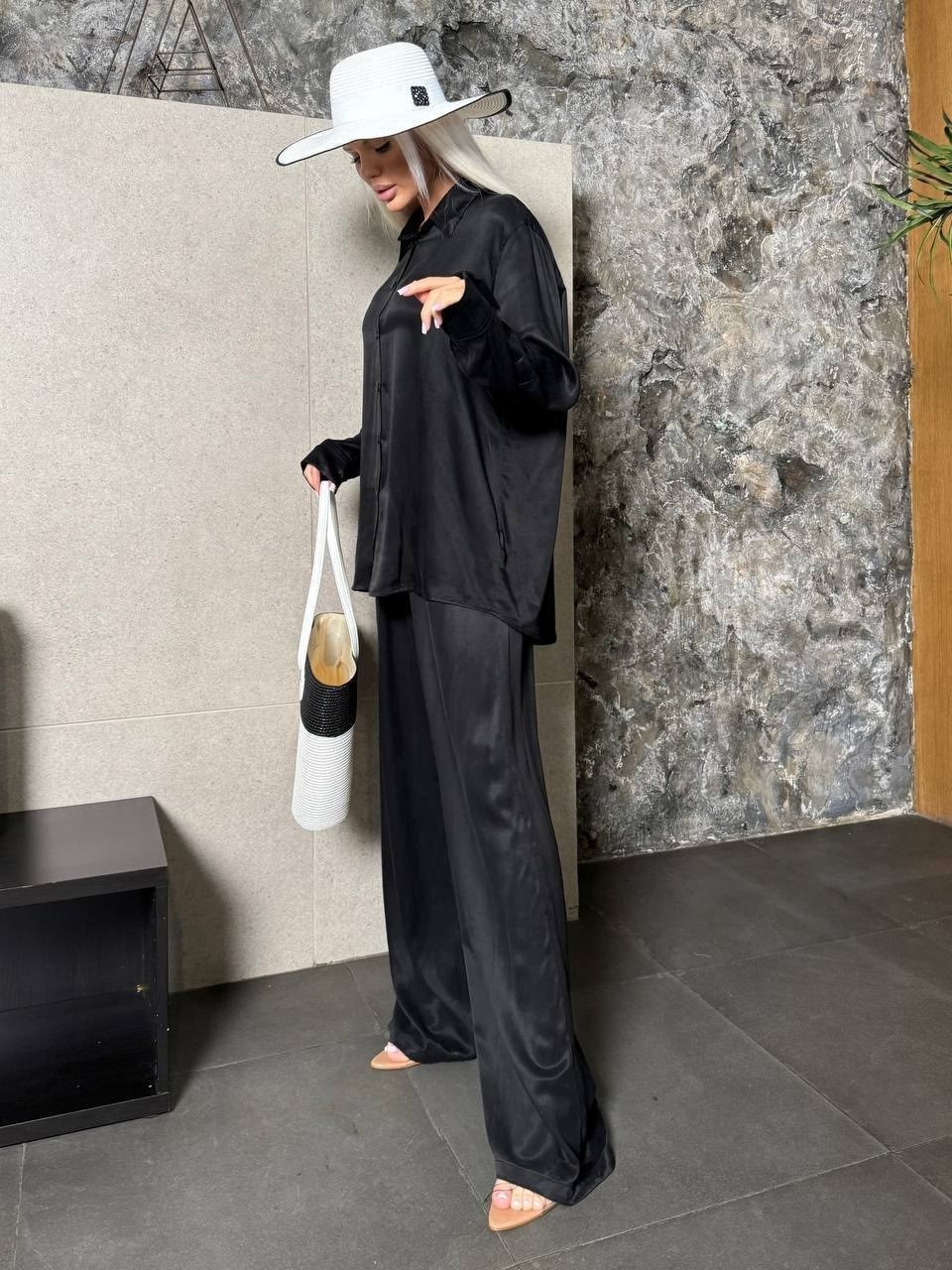 стильные костюмы,брючный костюм,шелковый брючный костюм,костюм женский,брючный женский костюм