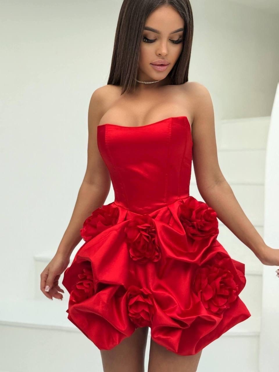 атласное мини платье,платье на выпускной,вечернее платье,платье,женские вечерние платья