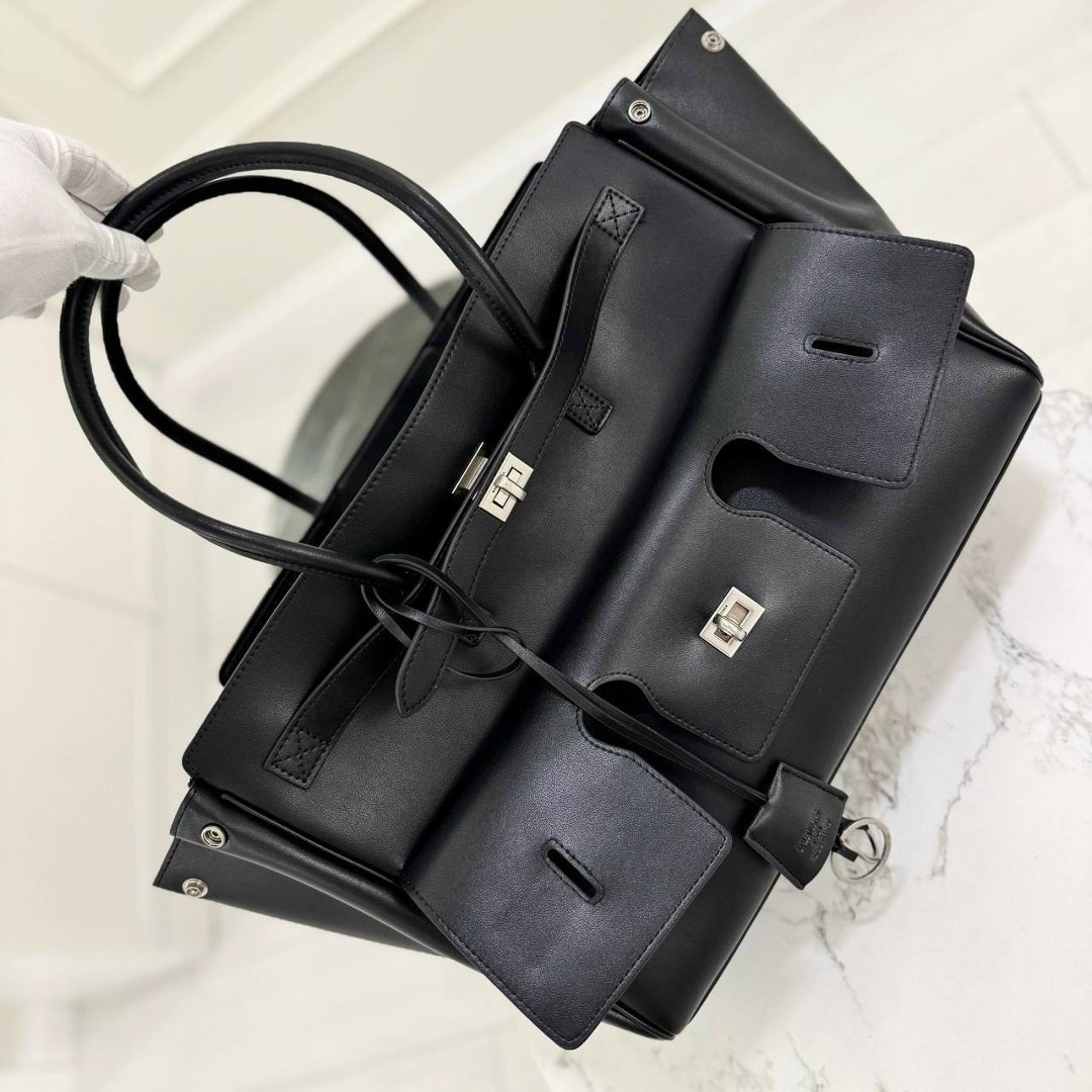 сумка balenciaga натуральная кожа 30-25 см реплика,сумка balenciaga из высококачественной эко кожи,balenciaga сумка,сумка женская,сумка