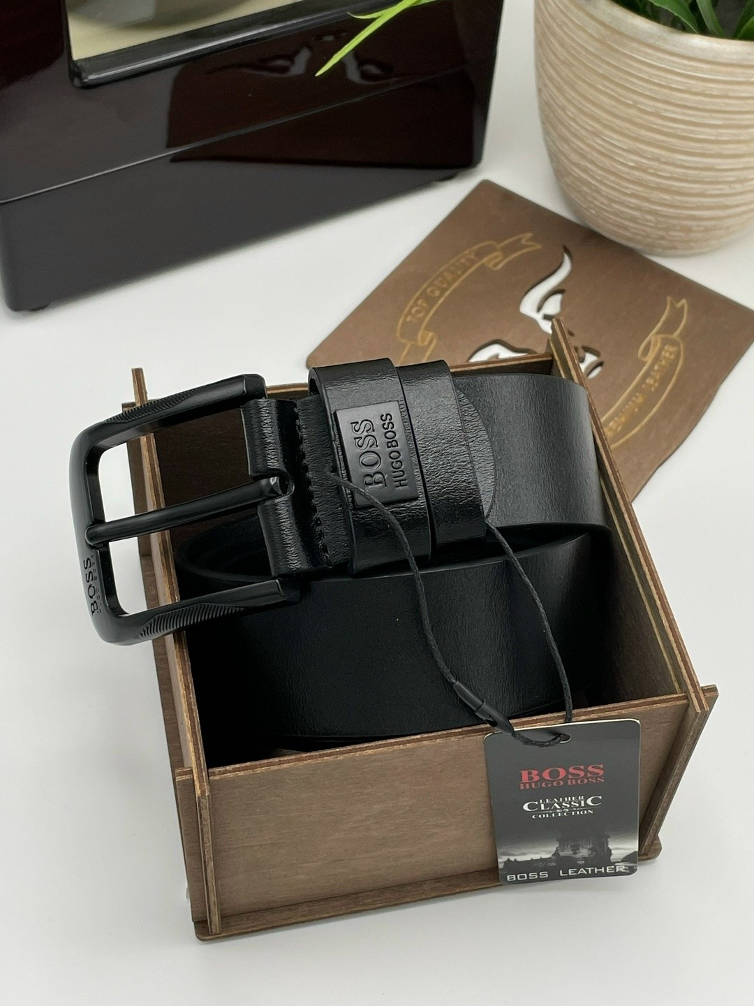 ремень,ремень мужской hugo boss,ремень мужской кожаный,ремень в подарок,мужские ремни