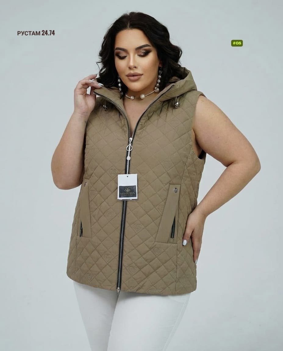 женская стеганая жилетка большого размера,жилет на синтепоне,жилетка женская,жилетка на синтепоне,жилетка женская батал
