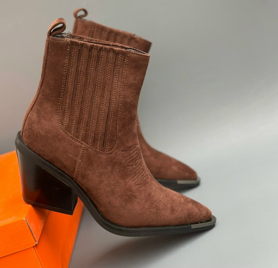 ,ботильоны женские,ковбойские ботильоны женские, женская,замшевые ботильоны