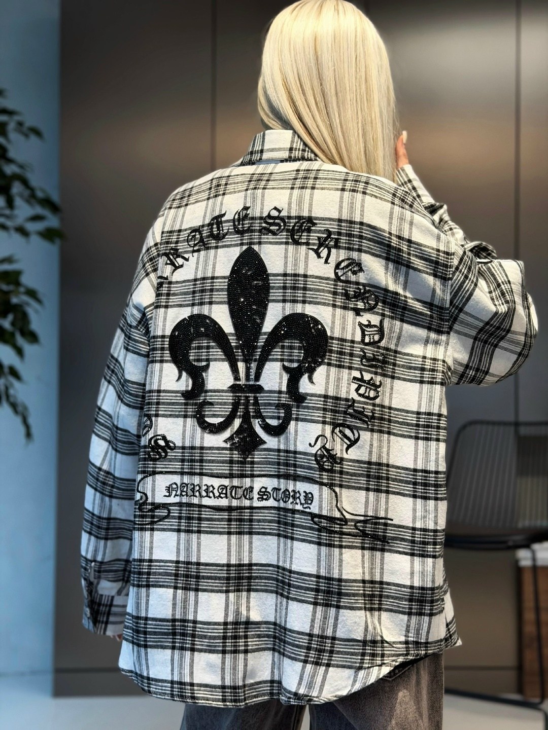 женская рубашка оверсайз в клетку,женская рубашка в клетку,рубашка оверсайз в клетку удлиненная,женская рубашка oversize в клетку,рубашка оверсайз клетка