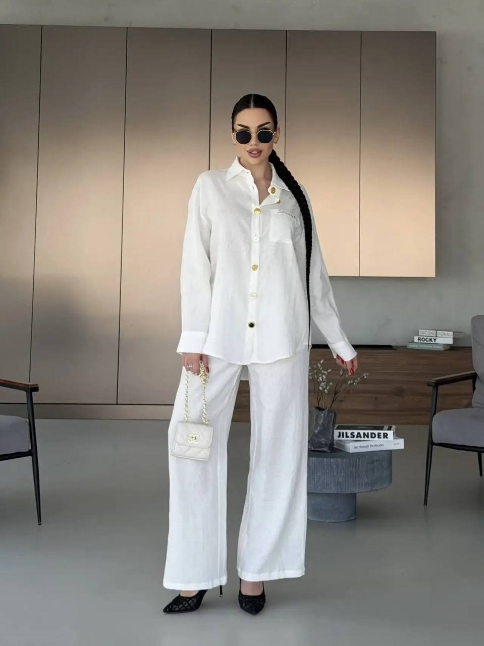 костюм брючный белый,костюм белый,костюм женский,женский брючный костюм,белый костюм женский