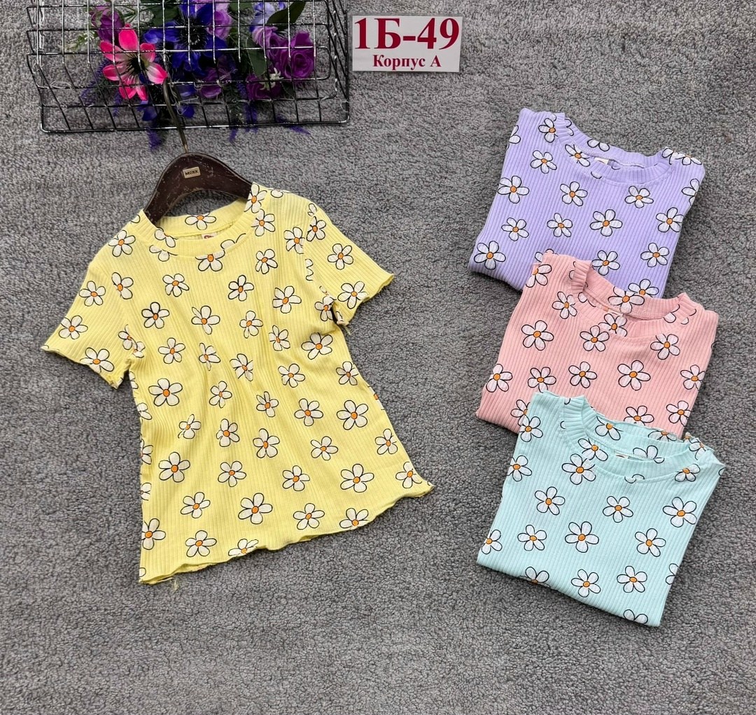 детская футболка, ,футболки для девочек,футболки детские,футболка желтая