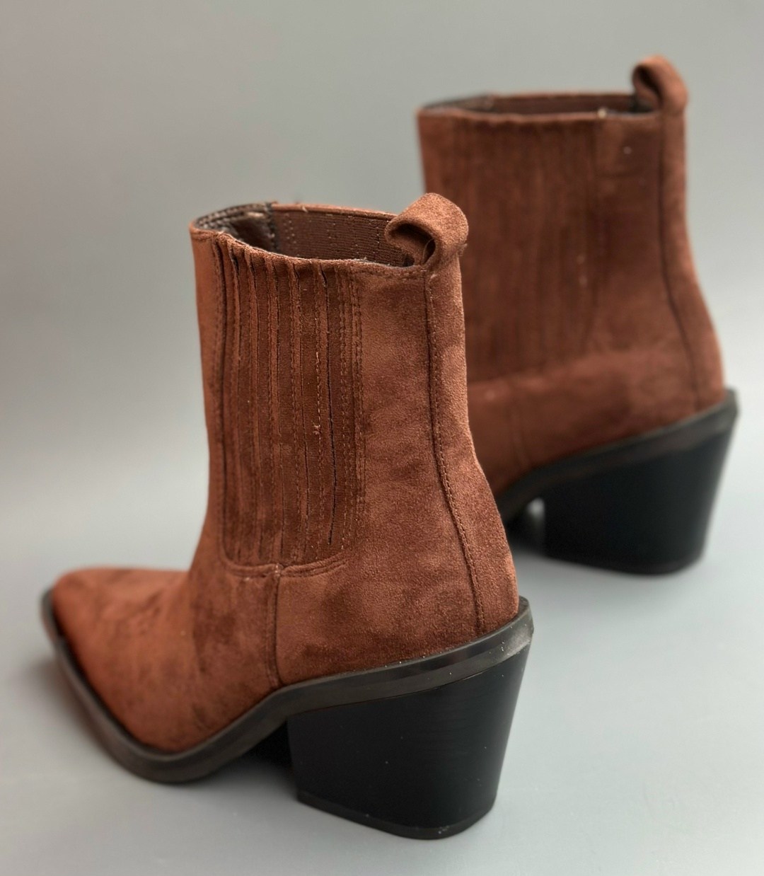 ,казаки женские коричневый 39ru/39eu tendance,фаби казаки коричневые,замшевые ботинки,замшевые казаки