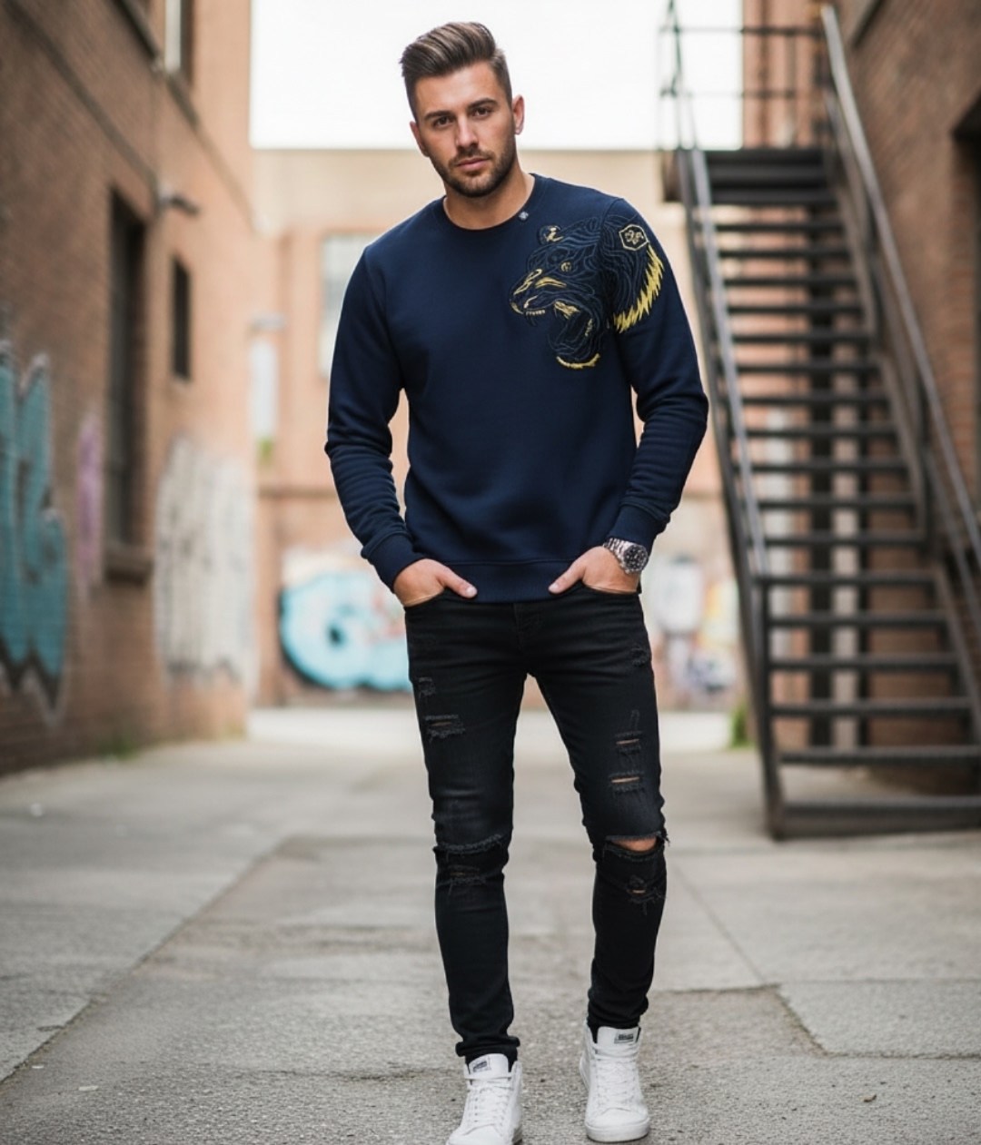 свитшот мужской philipp plein,свитшот мужской,philipp plein свитшот,стильный свитшот,мужские свитшоты