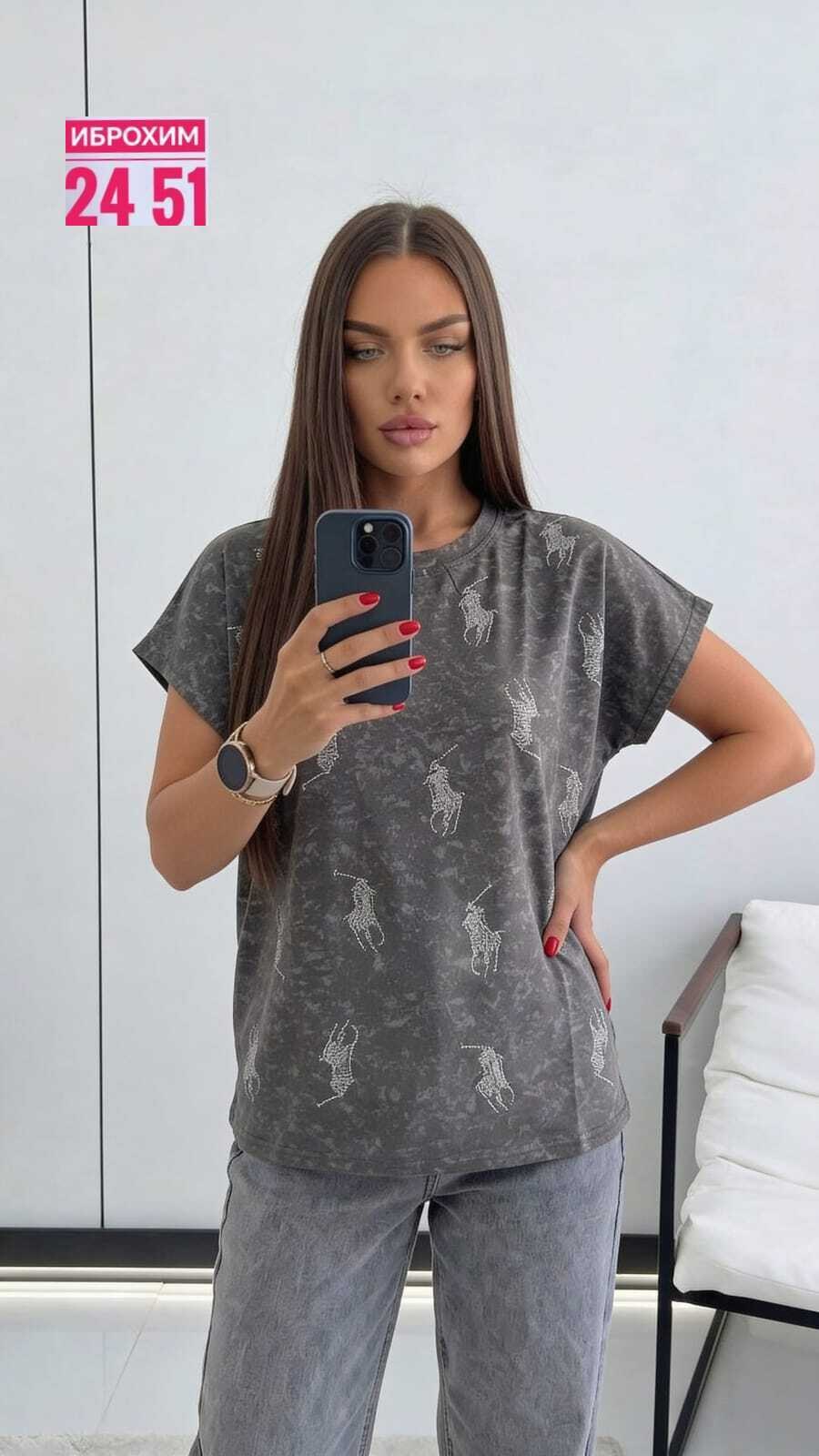 женская футболка,футболка оверсайз из экозамши,женская футболка оверсайз,серая футболка варенка оверсайз maxluk,футболка варёнка