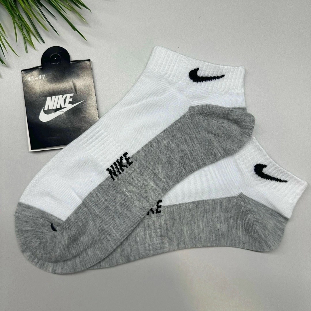 носки мужские 10 пар,носки мужские 10 пар nike,носки мужские,упаковка носков,носки средние хлопковые набор 5 пар nike