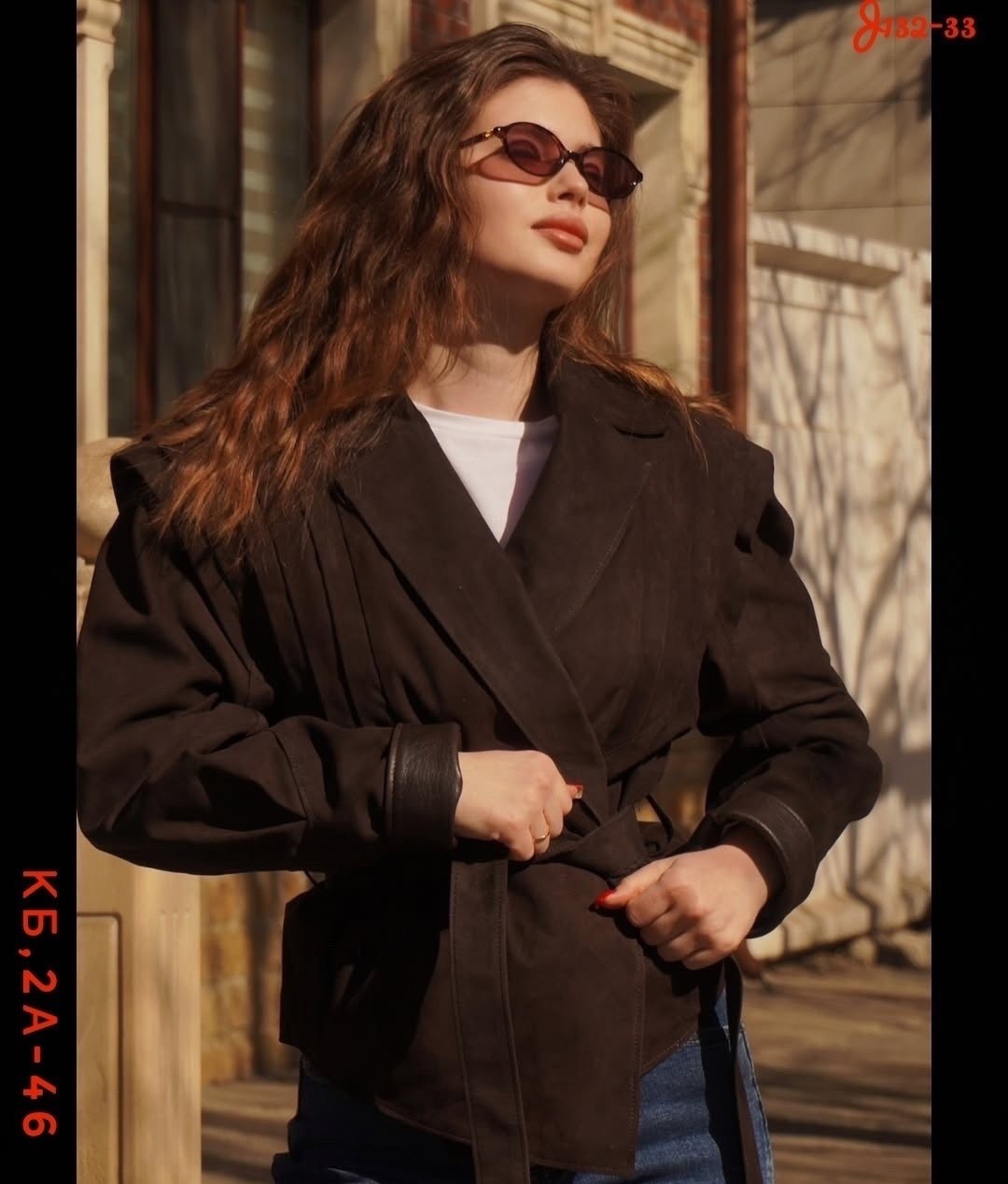 замшевая куртка,куртка замшевая женская,замшевая куртка с бархатистым воротником v формы,замшевая куртка с поясом,куртка из натуральной замши