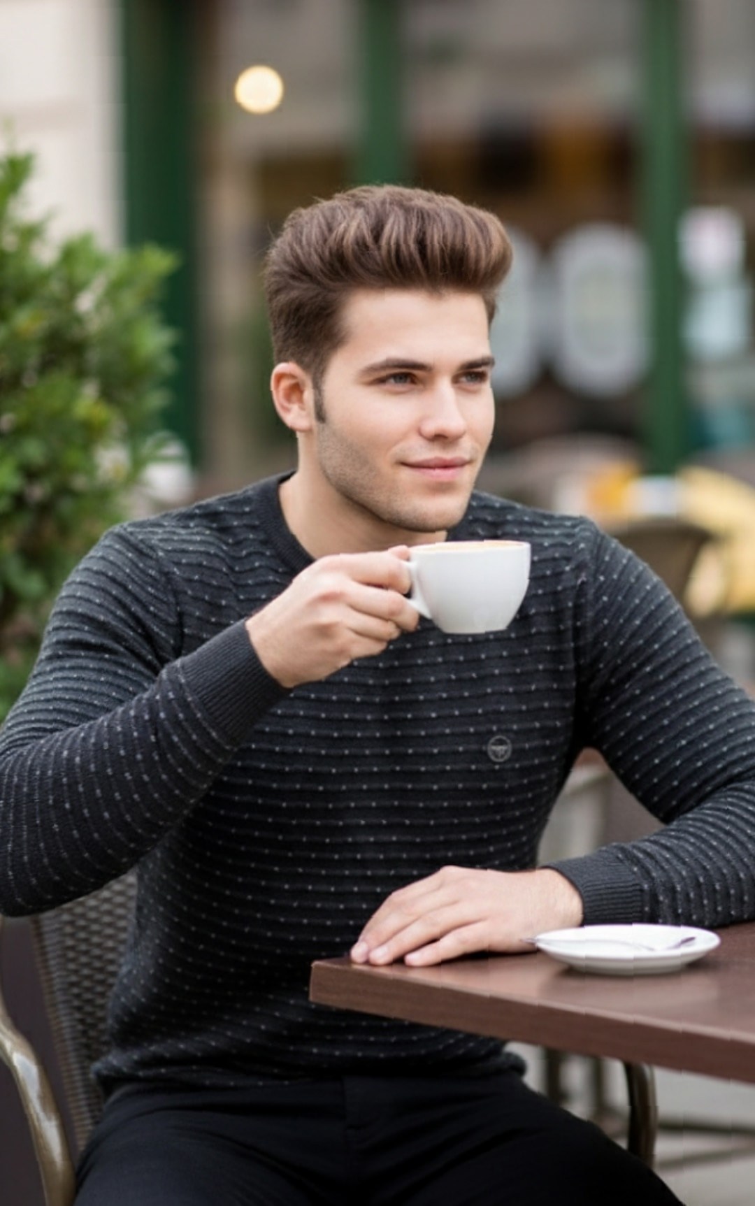 свитер madmext антрацит,мужской свитер,свитер madmext,свитер пуловер,пуловер мужской