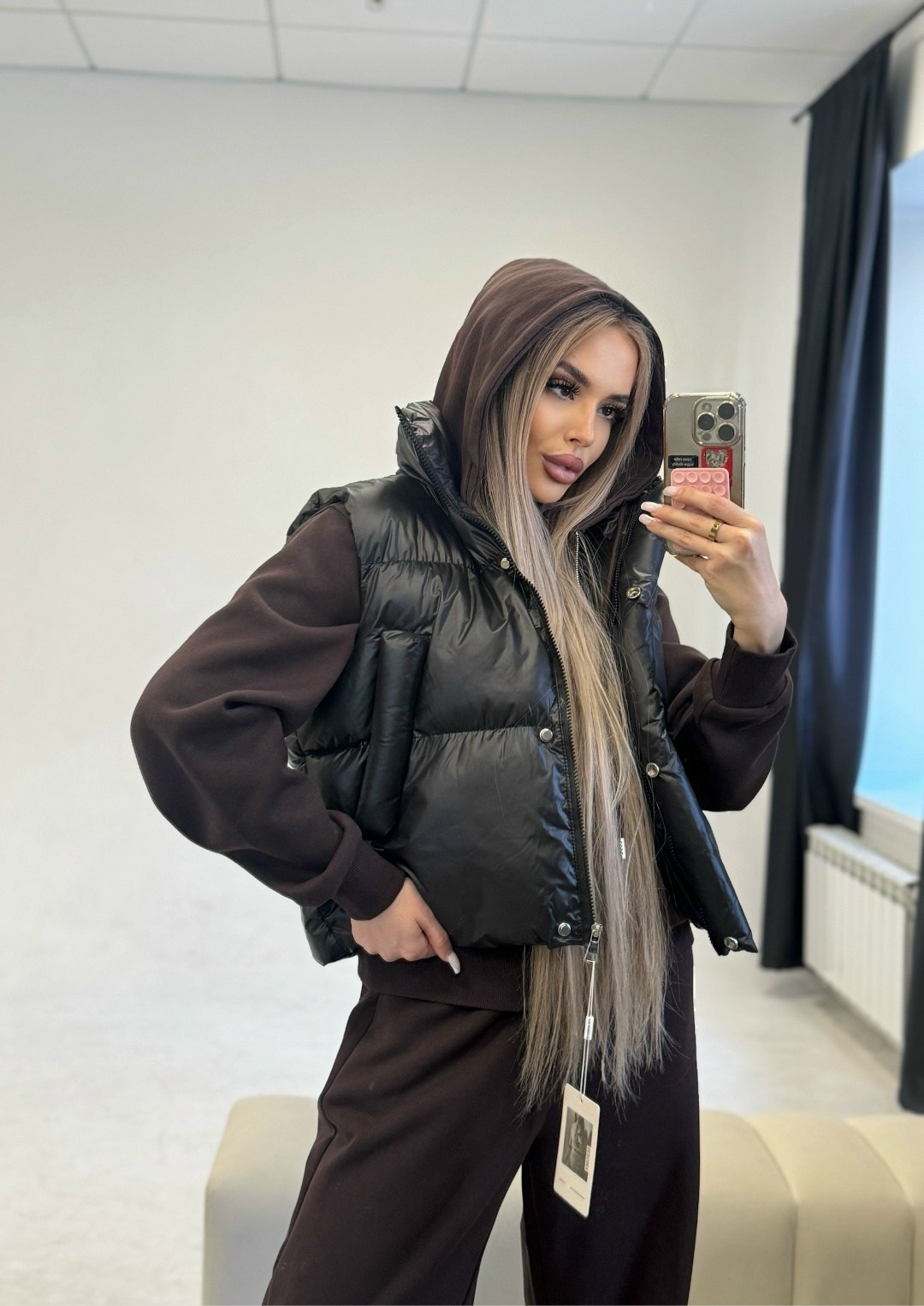 женская жилетка,женский жилет,жилет,куртка жилетка,жилет утепленный женский