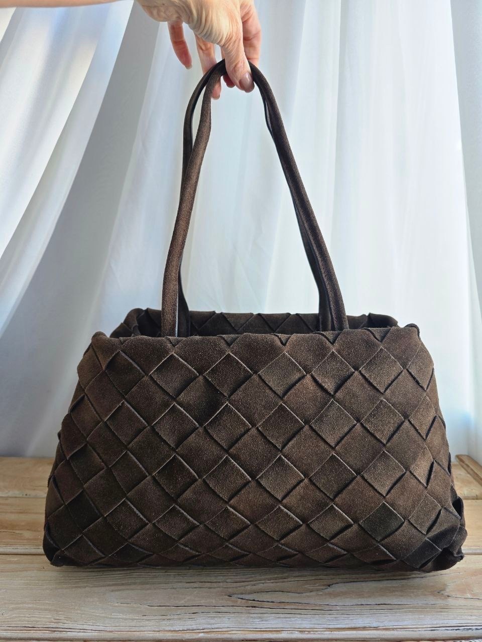 замшевая сумка,сумка женская bottega veneta,сумка bottega veneta,сумка bottega,плетеная сумка