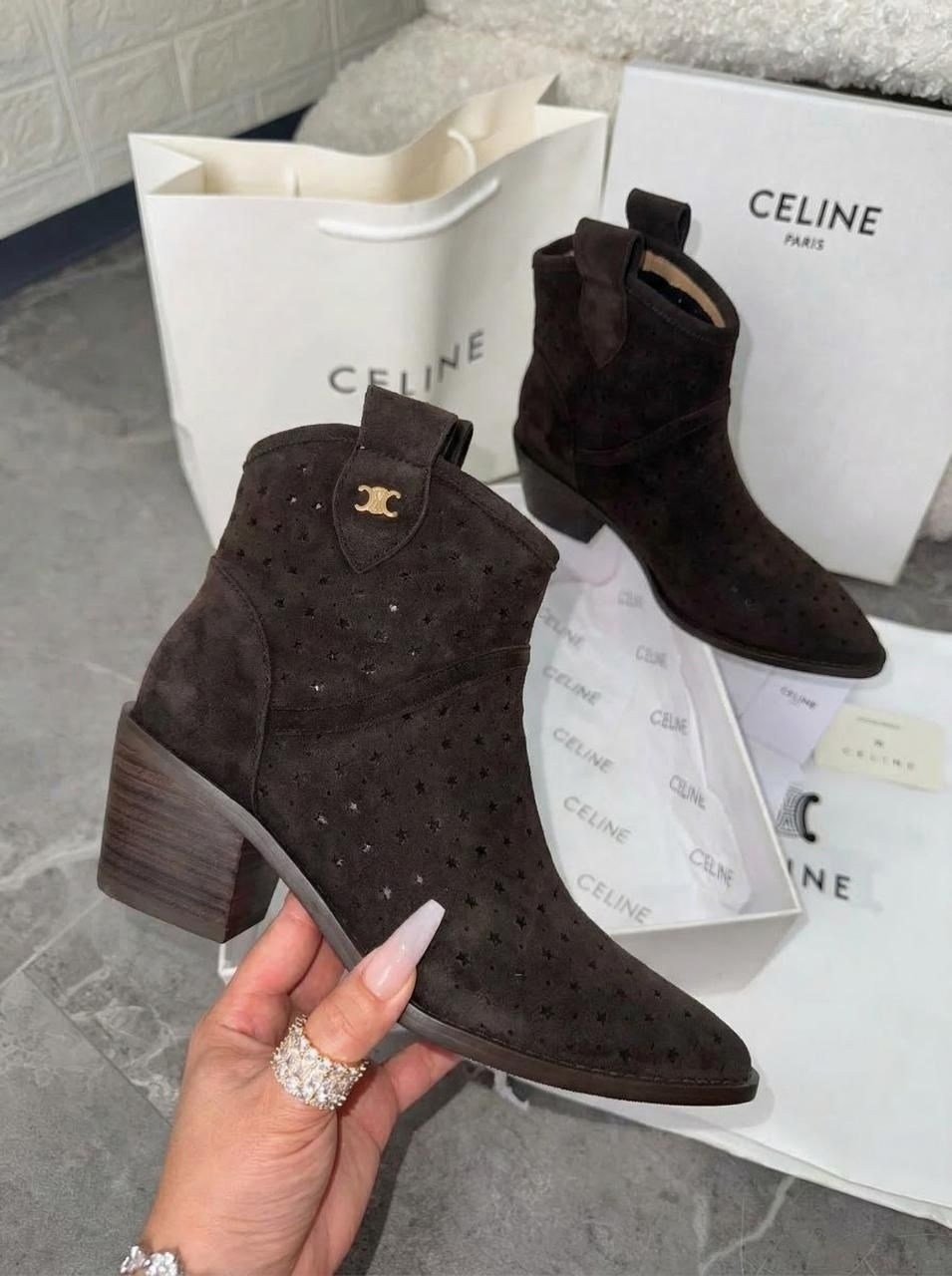 ботинки celine,сапоги celine,,ботинки женские celine,ботильоны celine