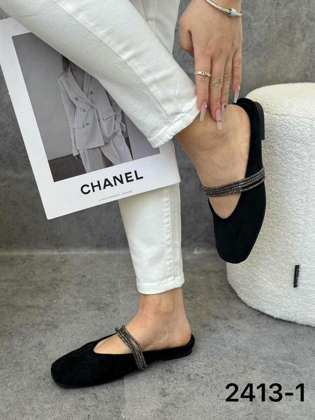 ,мюли черные замшевые,шлепанцы женские, женская,обуви