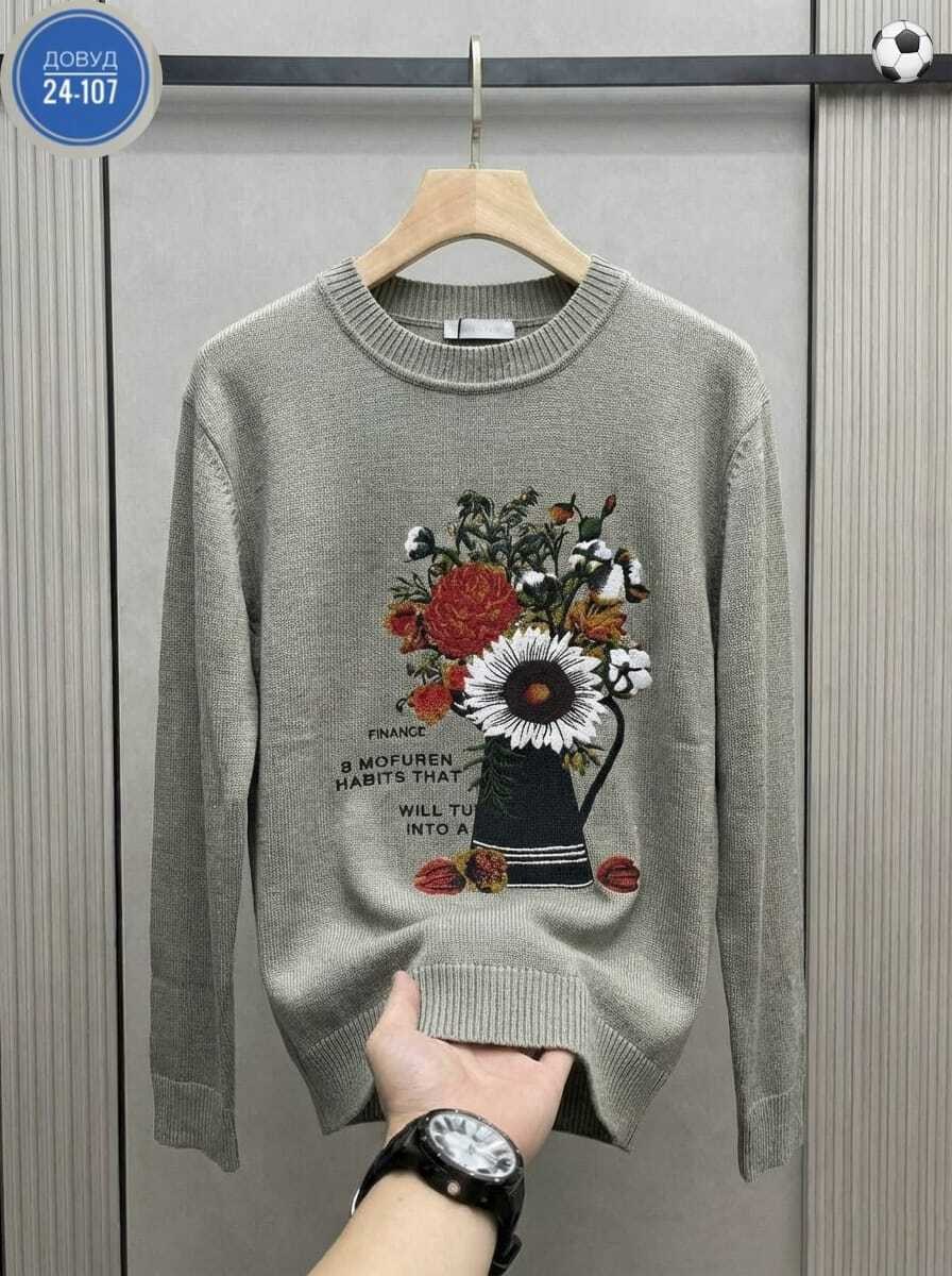 свитер с вышивкой,свитшот женская,свитер,свитер вязаный,джемпер с вышивкой