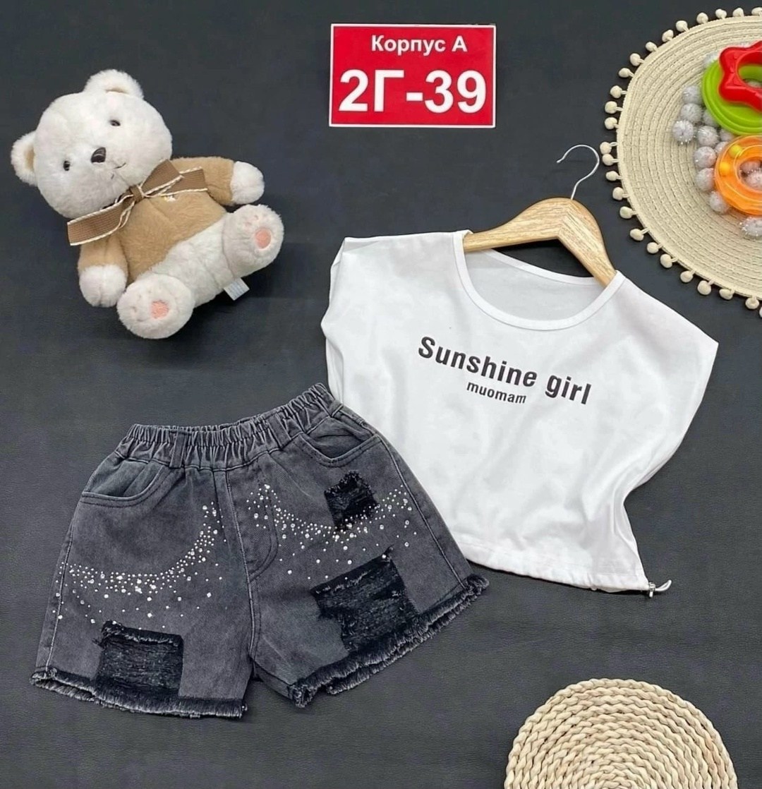 костюм для девочек,детские шорты,детские костюмы,шорты для девочек,детский костюм