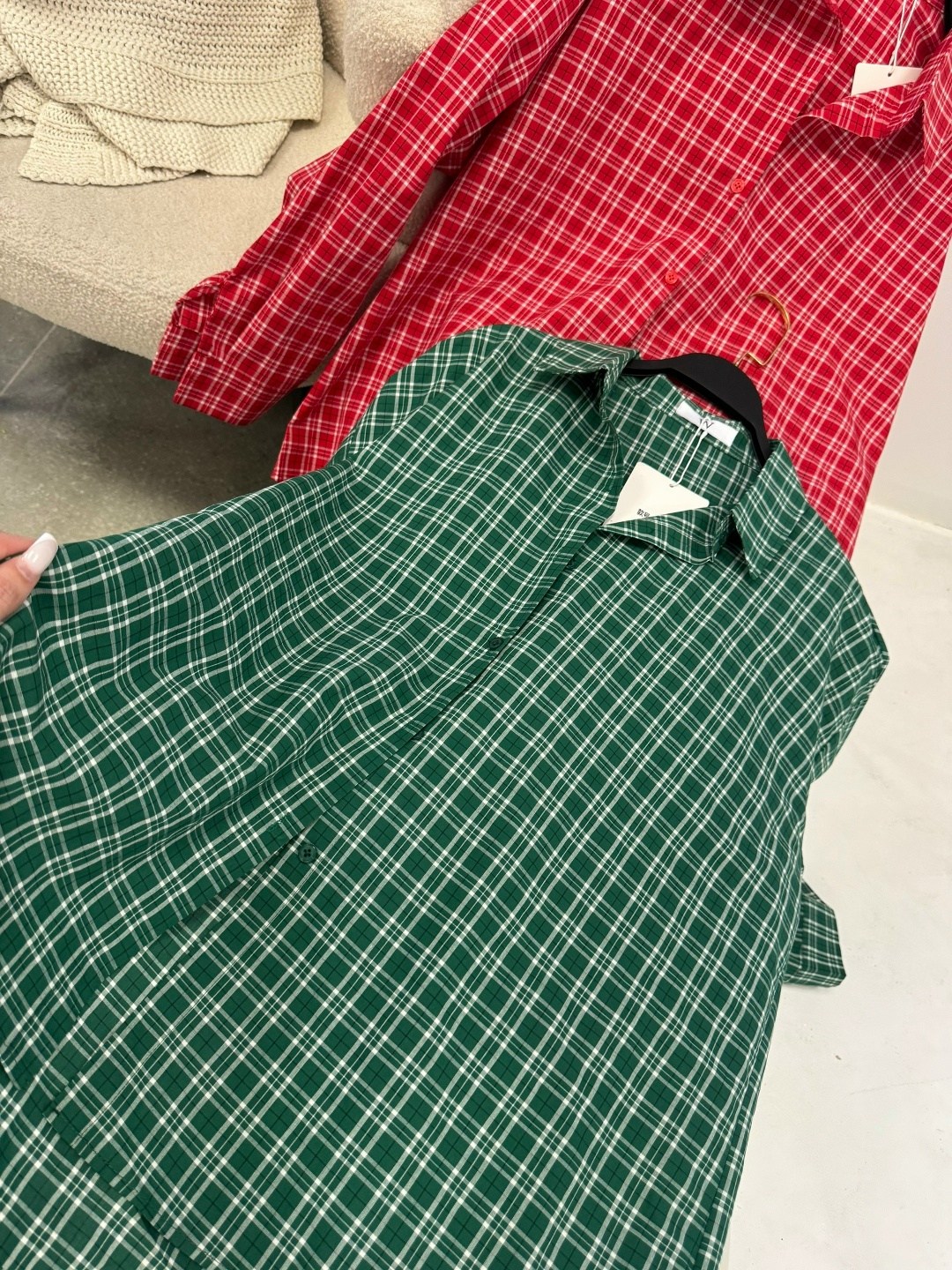 красная рубашка в клетку,женские рубашки в клетку,рубашка в клетку,клетчатая рубашка,рубашка оверсайз в клетку