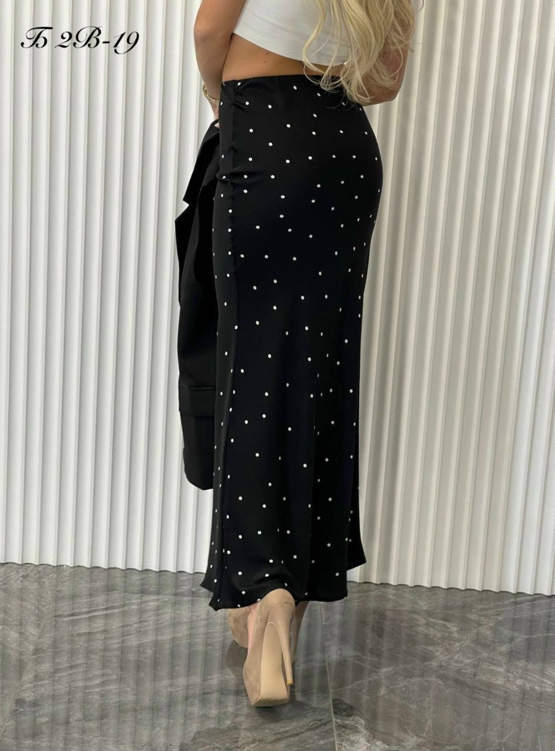 юбка,юбка в горох,юбка в горошек,юбка миди,модная юбка