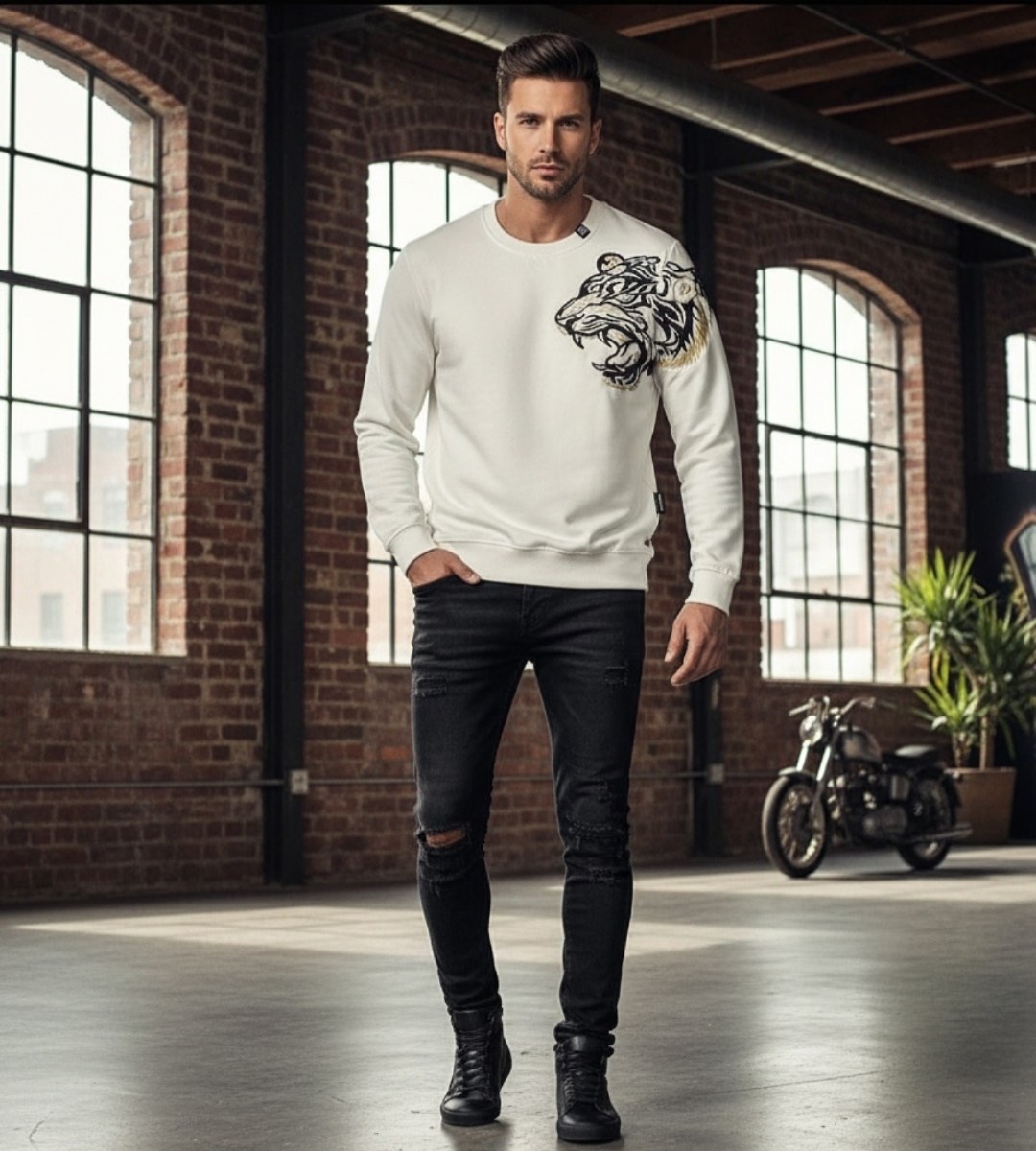 свитшот мужской philipp plein,свитшот мужской,philipp plein свитшот,стильный свитшот,мужские свитшоты