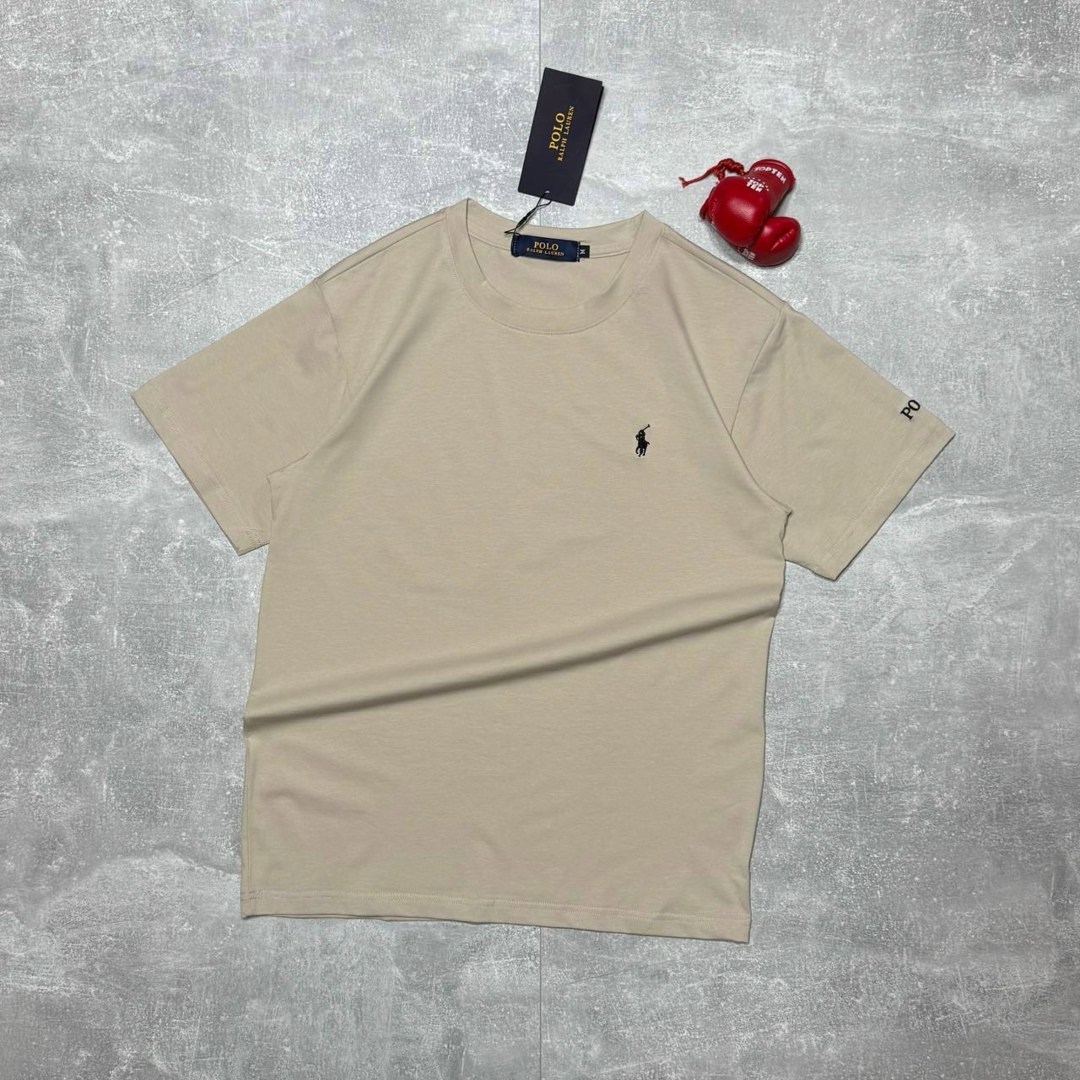 футболки polo ralph lauren,бежевая футболка,футболка дизель бежевая,футболки для мужчин,мужская футболка