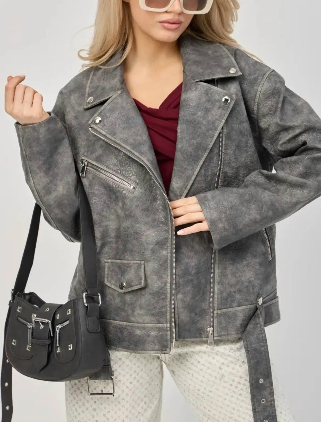 косуха женская кожаная куртка оверсайз,куртка косуха женская,косуха кожаная куртка весенняя оверсайз,косуха оверсайз,куртка косуха