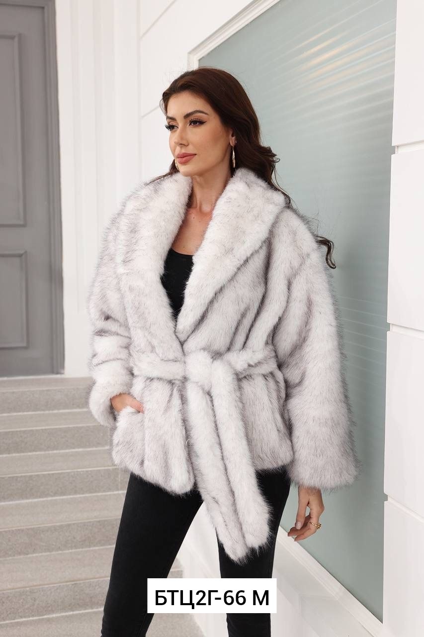 шуба искусственная,шуба шерсть,шуба искусственная с поясом,пушистая шуба,короткая экошуба