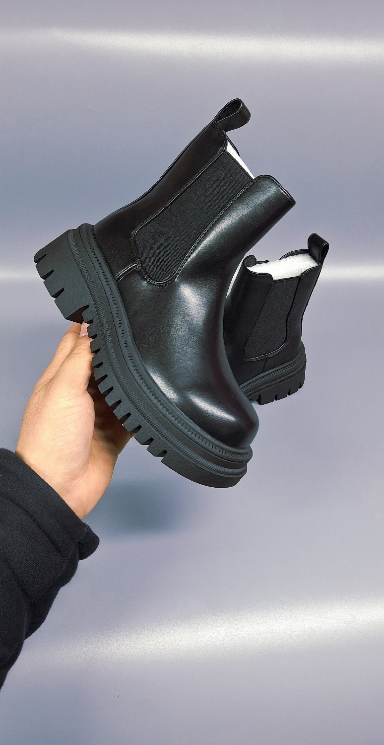 ,женские ботинки челси из натуральной кожи,ботинки челси женские,ботинки tofa женские демисезонные размер 40 цвет черный артикул 302083-4,ботинки челси