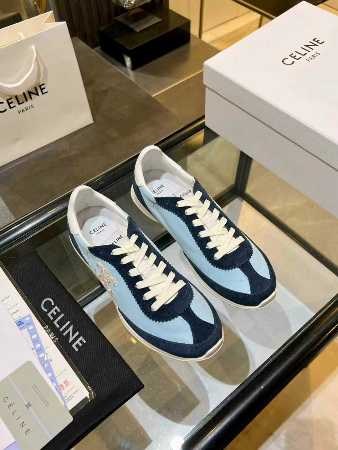 кроссовки celine,кроссовки женскиe,кроссовки loewe,,спортивная