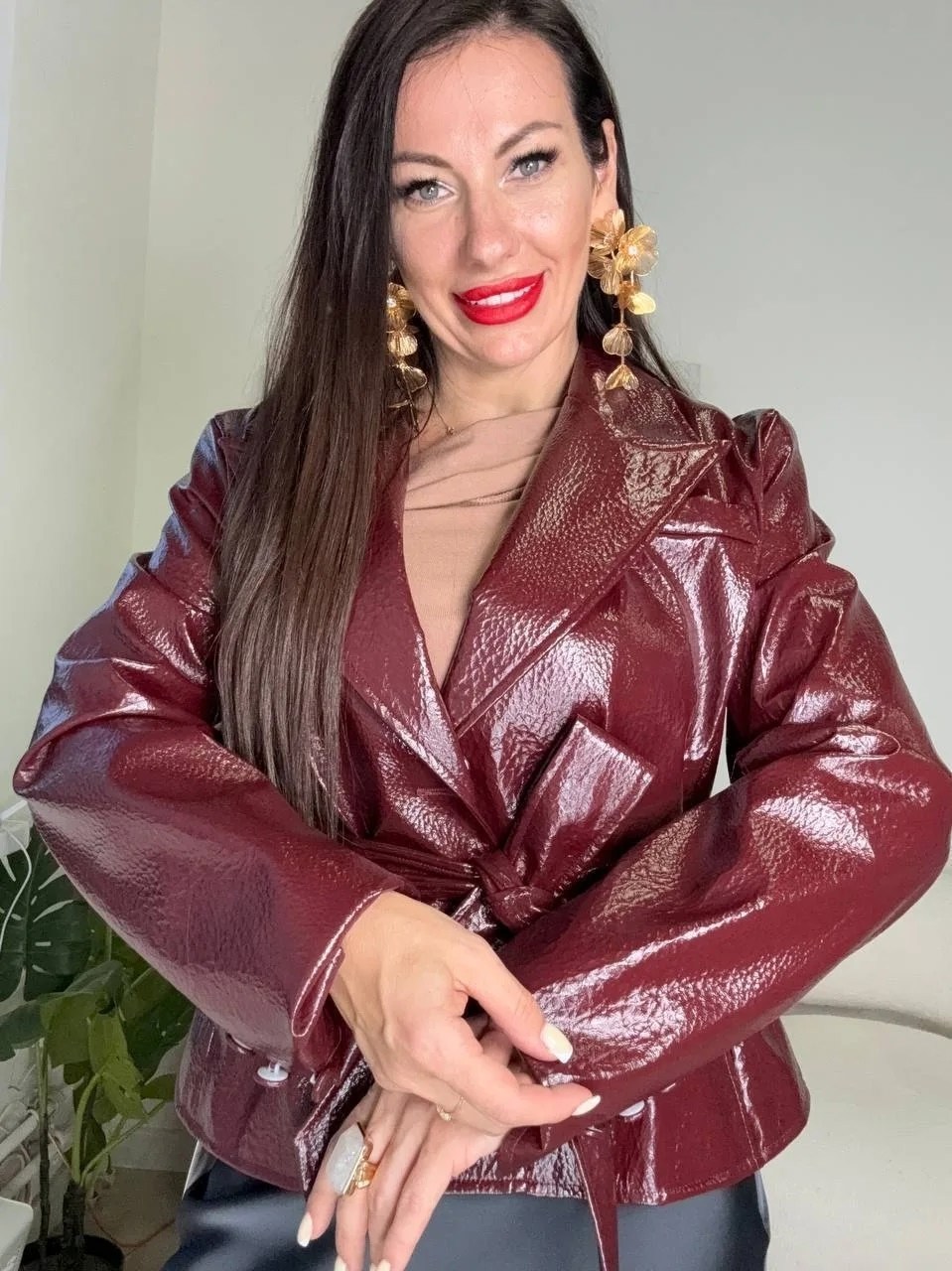 плащ из экокожи женский серый,кожаное пальто,куртка с поясом,кожаная куртка,пальто и куртки