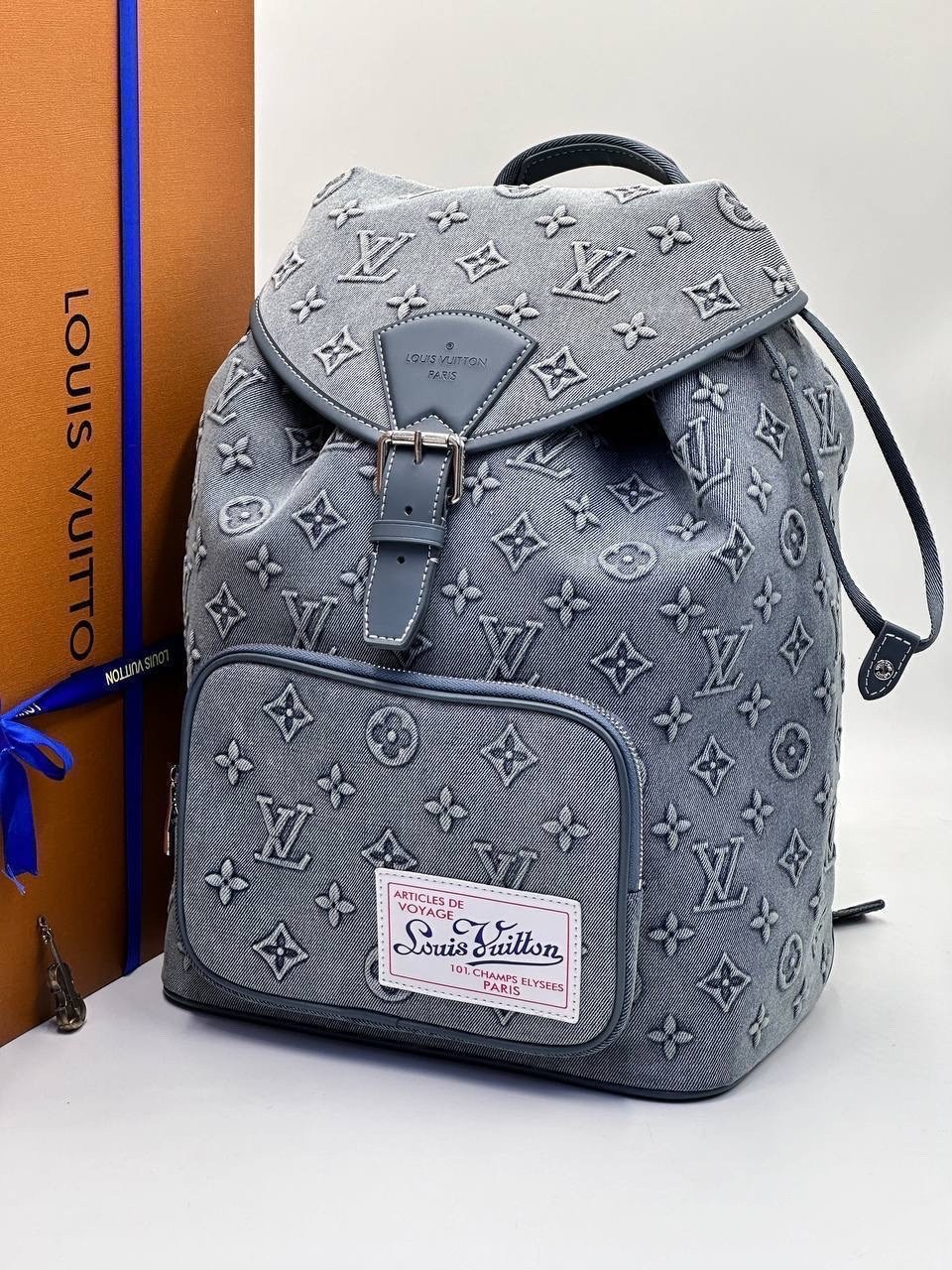 рюкзак louis vuitton,сумка - рюкзак louis vuitton denim,рюкзак женский louis vuitton,рюкзак луи виттон,louis vuitton рюкзак джинсовый