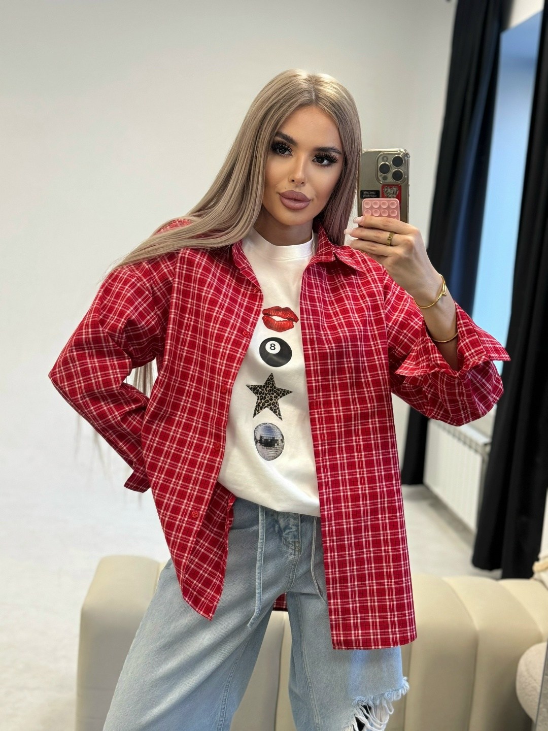 рубашка в клетку женская,рубашка в клетку оверсайз vizay,рубашка в клетку,рубашка в клетку оверсайз женская,рубашка в клетку оверсайз