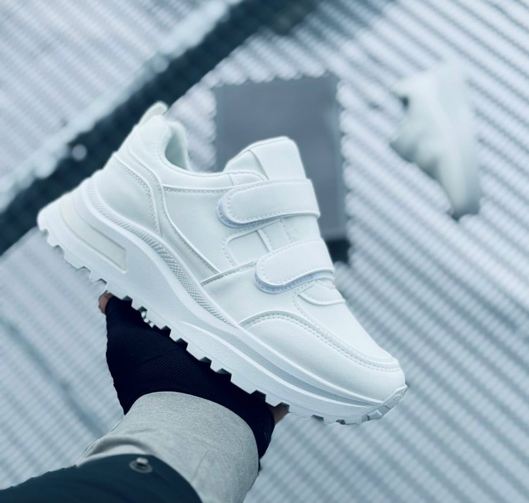 кроссовки женские на липучке,женские кроссовки,белые женские кроссовки,,кроссовки белая