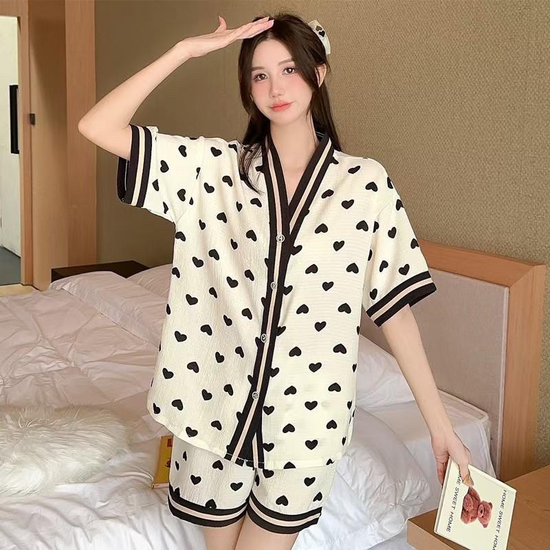 пижама женская,японская пижама кимоно,пижамный комплект с короткими рукавами,комплект пижама,пижама женская кимоно