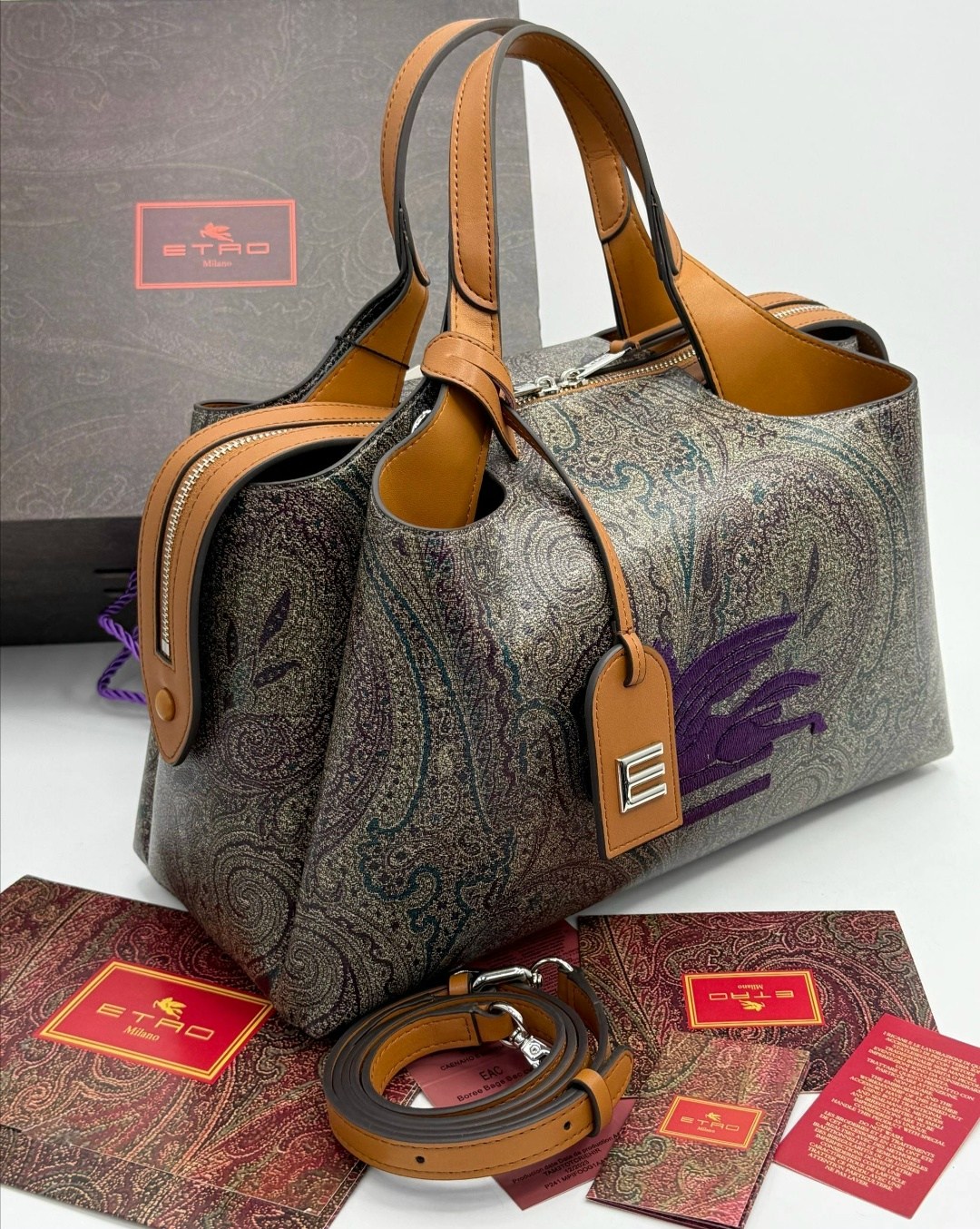 сумка etro коричневый,etro сумка тоут,сумка etro,сумка этро,женская сумка etro