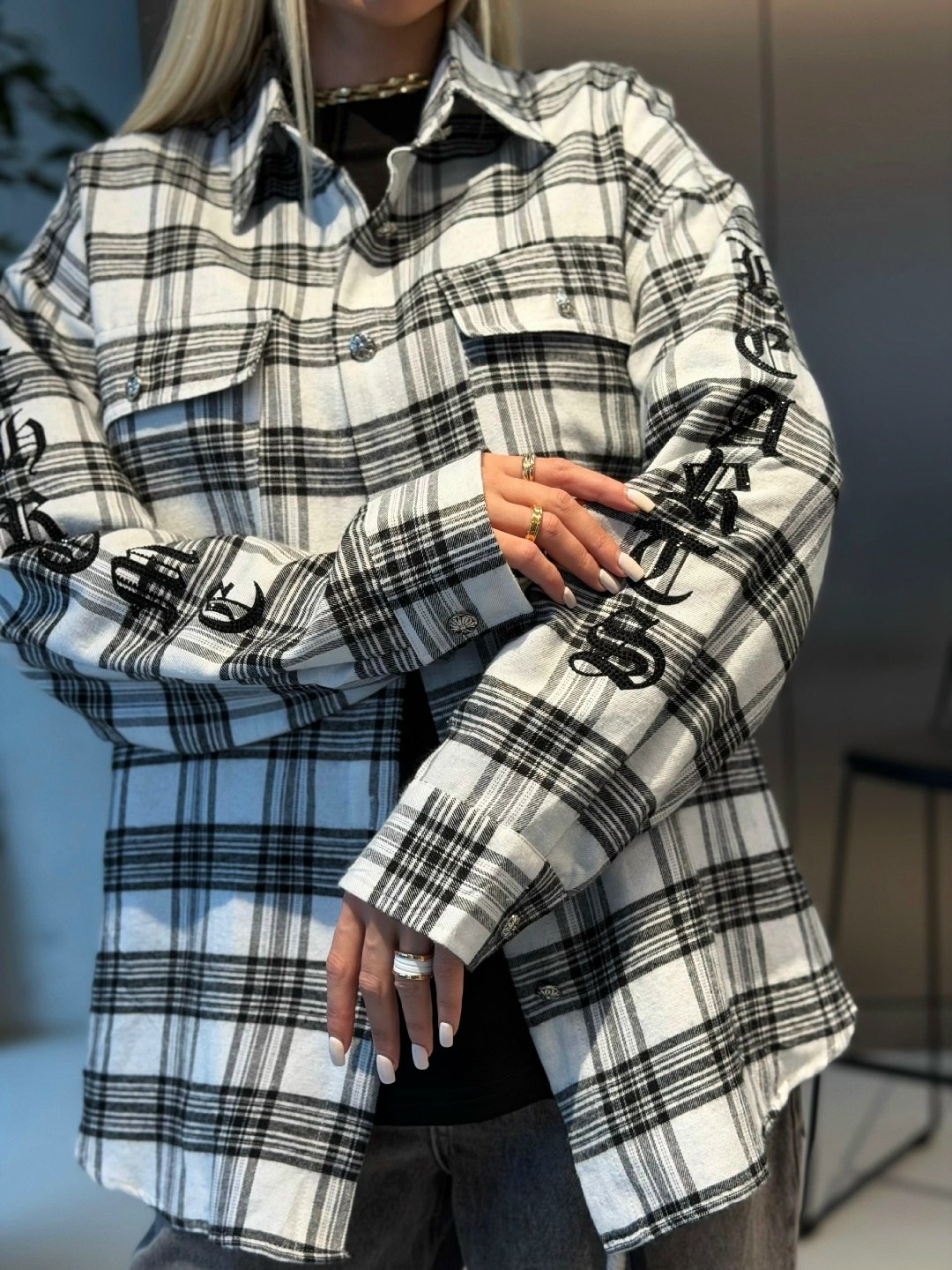 женская рубашка оверсайз в клетку,женская рубашка в клетку,рубашка оверсайз в клетку удлиненная,женская рубашка oversize в клетку,рубашка оверсайз клетка
