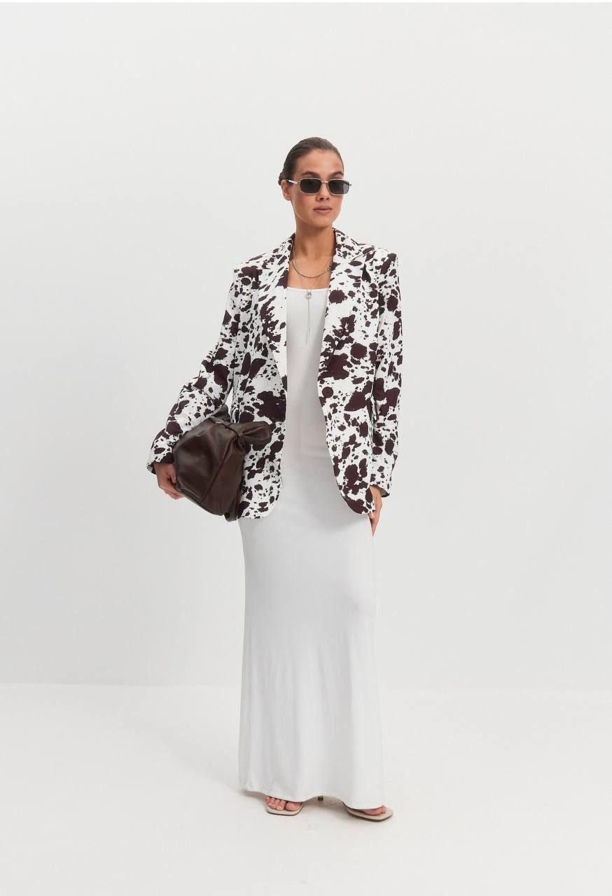 жакет,жакет женские,модные образы,жакет vesnaletto,жакет с принтом
