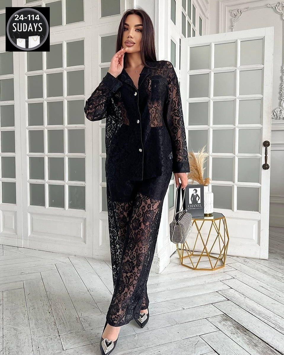 костюм двойка гипюр,гипюровый костюм,брючный костюм,женский костюм,женский костюм двойка гипюр