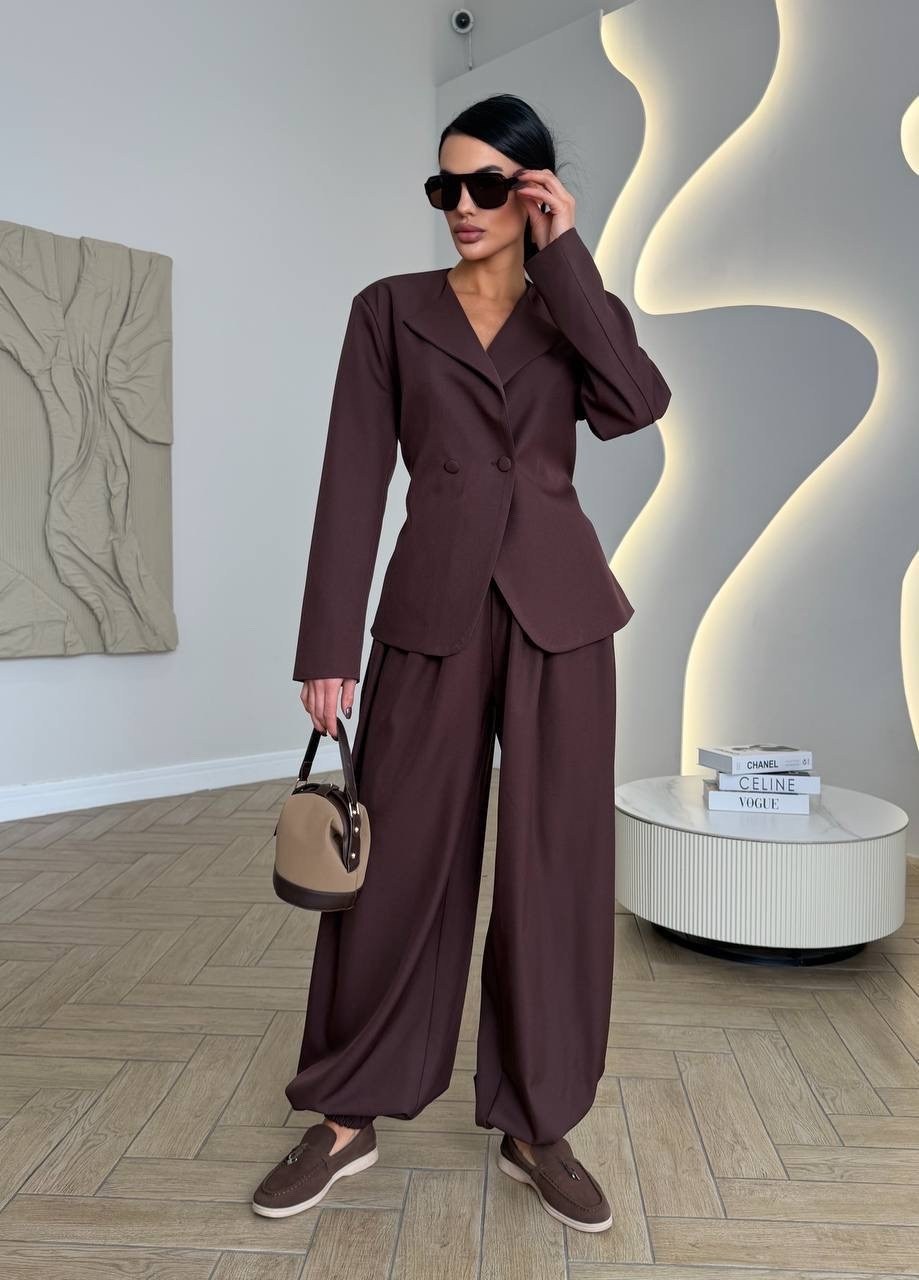 брючный костюм,брючный костюм dilanavip 1992 шоколад двойка,классический брючный костюм с пиджаком cosmo brand,костюм брючный классический inash,брючный костюм dilana vip 1992 шоколад