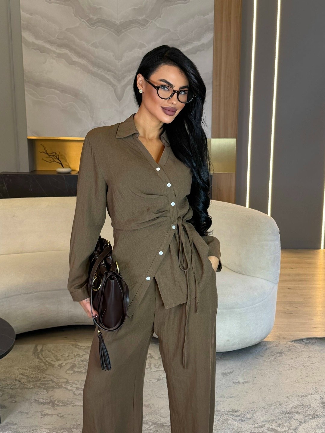 брючный костюм женский,брючный костюм,атласный брючный костюм,повседневный костюм,комплект брючный