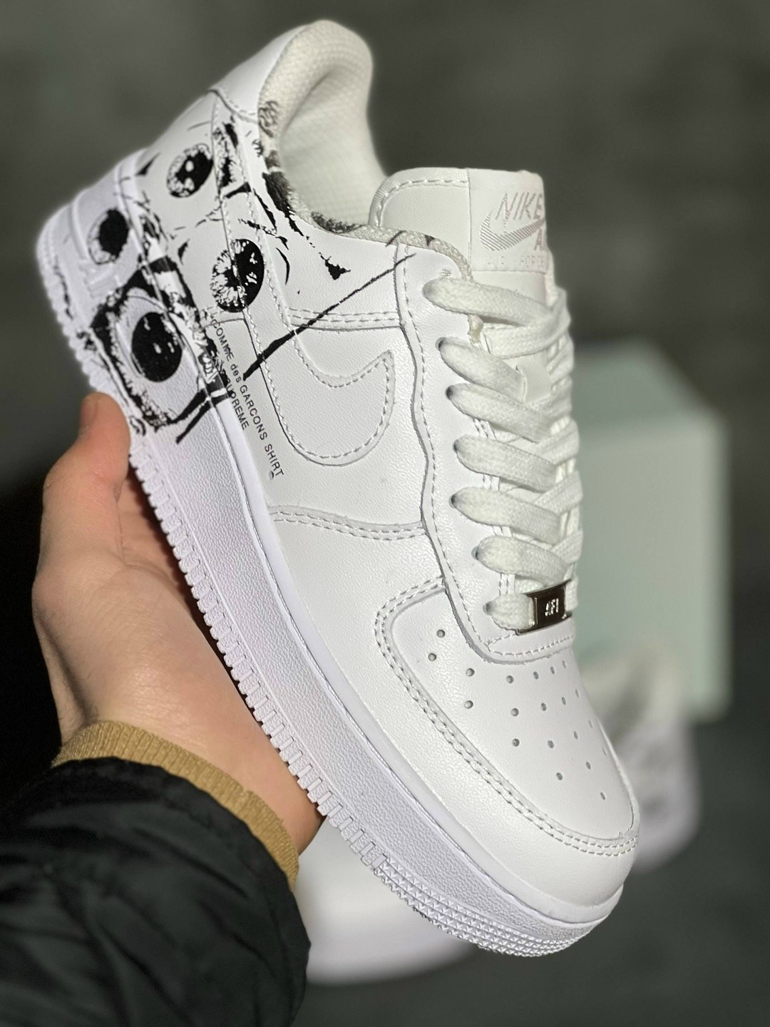 nike air force 1 cdg x supreme,nike air force 1 cdg supreme,кроссовки supreme x cdg nike air force 1,nike air force 1 cdg,кеды nike air force 1 comme des garcons x supreme
