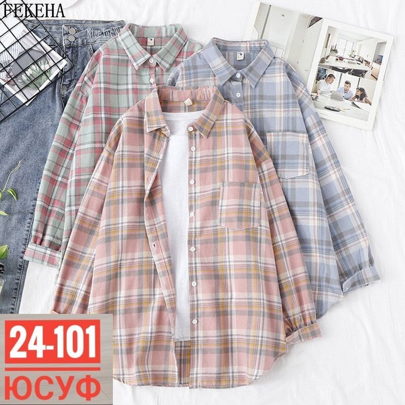 рубашка женская оверсайз в клетку,рубашка с длинными рукавами в клетку,женская рубашка в клетку,клетчатая рубашка женская,клетчатая женская рубашка с длинным рукавом