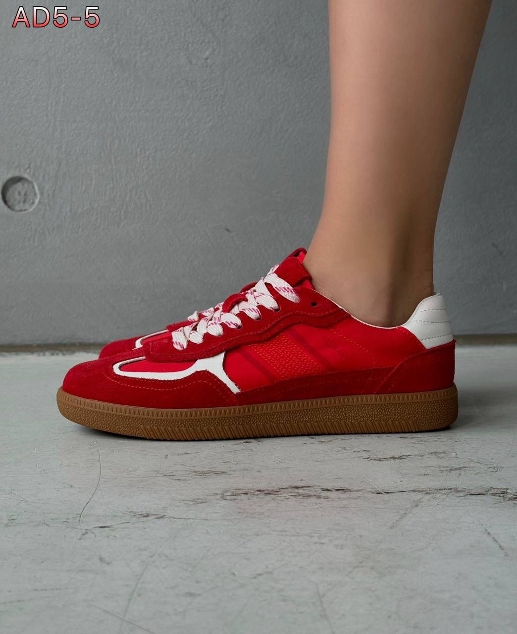 ,кроссовки alohas,красные кроссовки,замшевые кроссовки,кеды демисезонные низкие