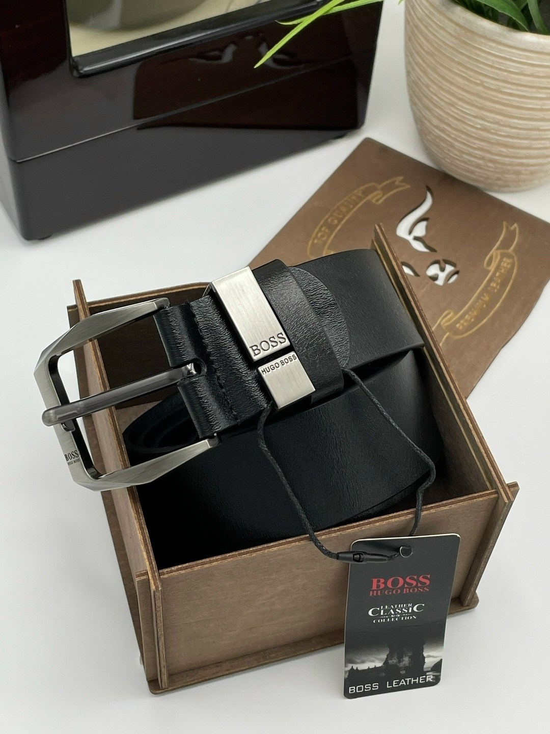 ремень,ремень мужской hugo boss,ремень мужской кожаный,ремень в подарок,мужские ремни