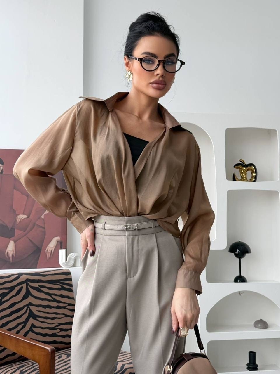 элегантная женская блузка,блуза с завязками,женская блузка,женская блуза,женская шелковая рубашка happyfox