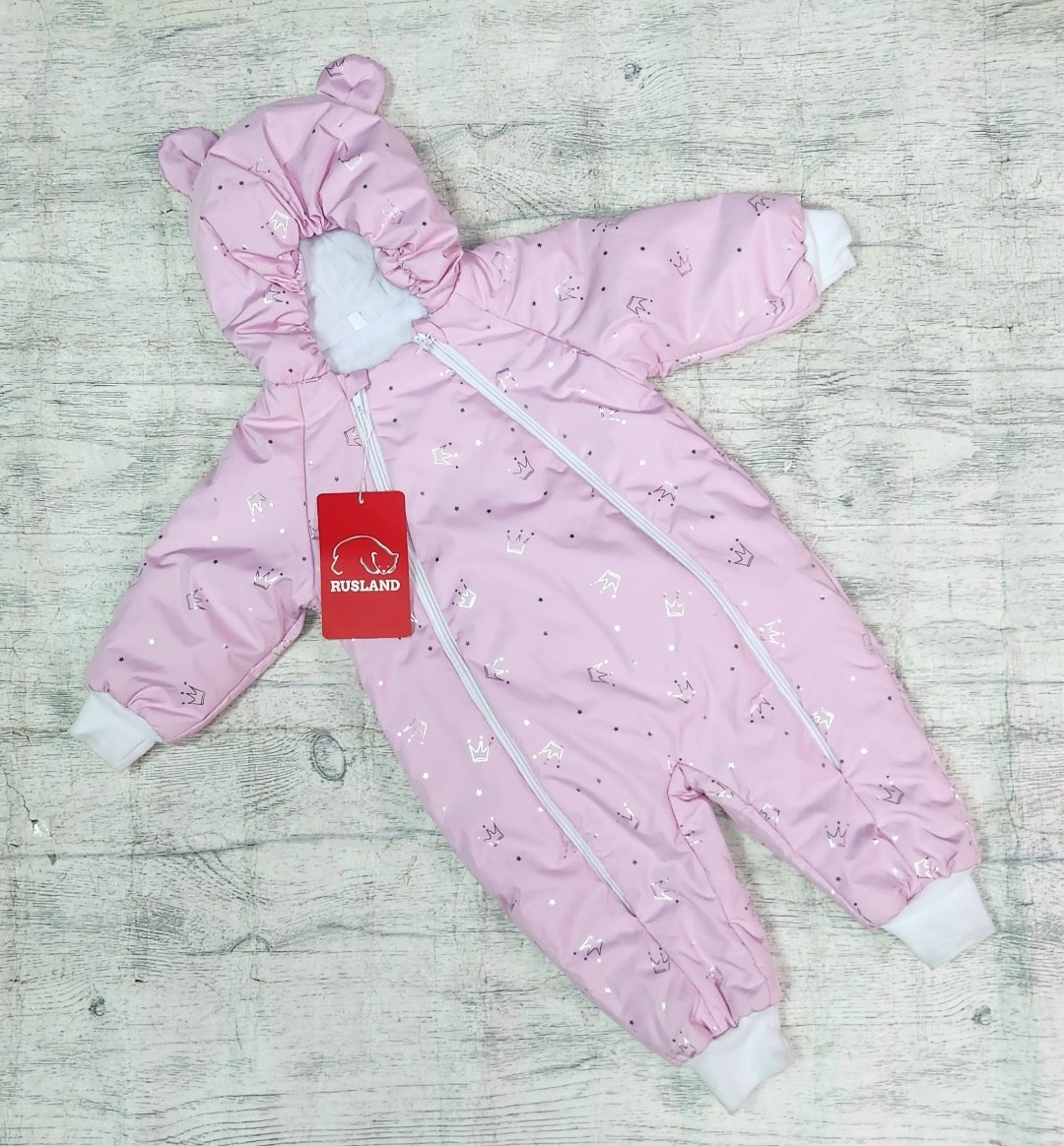 демисезонный комбинезон для малыша,демисезонный комбинезон,детский демисезонный комбинезон,комбинезон для новорожденного демисезонный,комбинезон baby go 74 розовый демисезонный