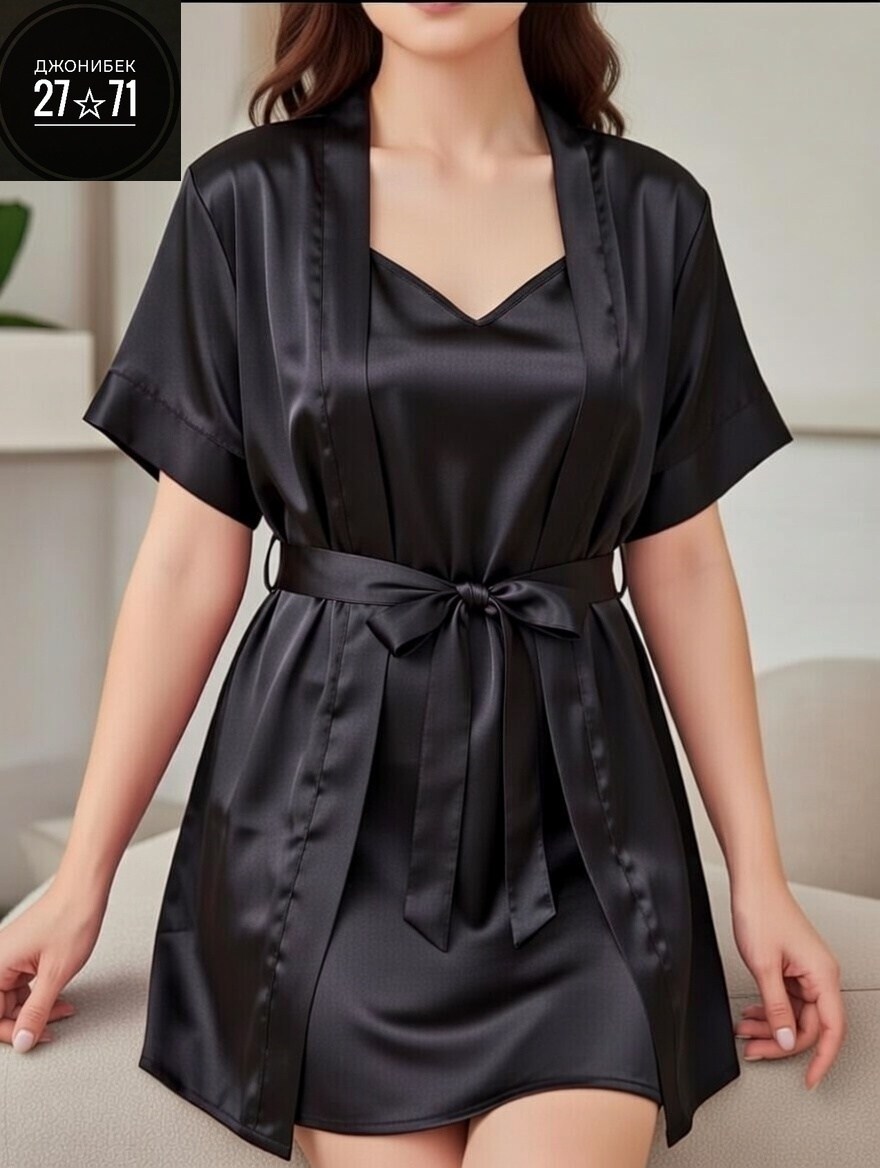 атласный халат,женский шелковый халат,женский халат,халат атласный женский,пеньюар шелковый халат домашний