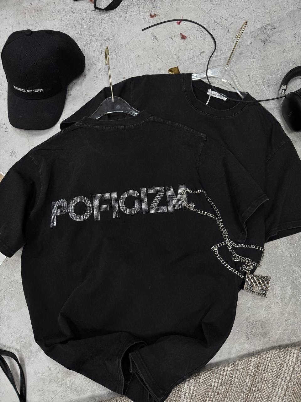 стильная футболка,женская футболка оверсайз,оверсайз футболки,футболки женская,футболка со стразами оверсайз